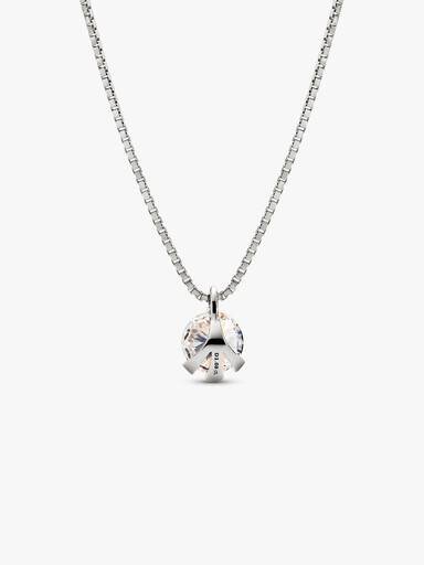 Pandora Nova Halskette mit Anhänger aus 14 Karat Weißgold und Lab-Grown Diamonds – 1,00 Karat Gesamtgewicht, 14 Karat Weißgold Pandora Nova Halskette mit Anhänger aus 14 Karat Weißgold und Lab-Grown Diamonds – 1,00 Karat Gesamtgewicht, 14 Karat Weißgold