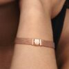 Pandora Reflexions™ Mesh-Armband – 14 Karat Roségold-Beschichtung
