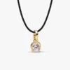 Pandora Talisman 14-karätiger Gold-Anhänger mit laborgezüchtetem Diamant in Hufeisenform – 0,25 ct TW, 14-karätiges Gold Pandora Talisman 14-karätiger Gold-Anhänger mit laborgezüchtetem Diamant in Hufeisenform – 0,25 ct TW, 14-karätiges Gold
