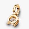 Pandora Talisman 14-karätiger Gold-Anhänger mit laborgezüchtetem Diamant in Hufeisenform – 0,25 ct TW, 14-karätiges Gold Pandora Talisman 14-karätiger Gold-Anhänger mit laborgezüchtetem Diamant in Hufeisenform – 0,25 ct TW, 14-karätiges Gold