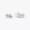Pandora Talisman Ohrringe aus Sterlingsilber mit im Labor gezüchteten Diamanten in Herz- und Sternform, 0,20 Karat insgesamt, Sterlingsilber Pandora Talisman Ohrringe aus Sterlingsilber mit im Labor gezüchteten Diamanten in Herz- und Sternform, 0,20 Karat insgesamt, Sterlingsilber