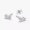 Pandora Talisman Ohrringe aus Sterlingsilber mit im Labor gezüchteten Diamanten in Herz- und Sternform, 0,20 Karat insgesamt, Sterlingsilber Pandora Talisman Ohrringe aus Sterlingsilber mit im Labor gezüchteten Diamanten in Herz- und Sternform, 0,20 Karat insgesamt, Sterlingsilber