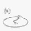 Pandora Timeless, funkelndes Tennisarmband- und Ohrring-Set 2er-Set Pandora Timeless, funkelndes Tennisarmband- und Ohrring-Set 2er-Set