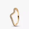 Funkelndes Eternity- und Wave-Ring-Set, 2er-Set Funkelndes Eternity- und Wave-Ring-Set, 2er-Set