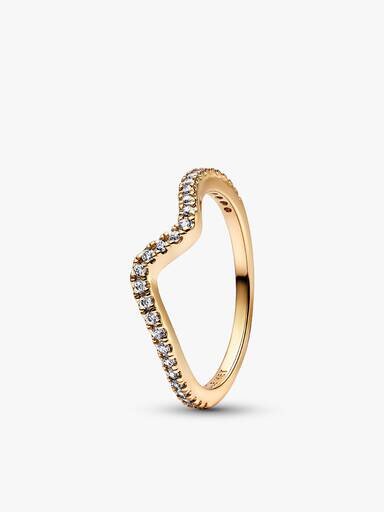Pandora Timeless Pavé & Sparkling Wave Ring-Set – 2er-Set Pandora Timeless Pavé & Sparkling Wave Ring-Set – 2er-Set