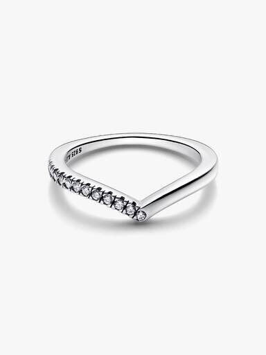Pandora Timeless Wish Half Sparkling Ring – Sterlingsilber Pandora Timeless Wish Half Sparkling Ring – Sterlingsilber