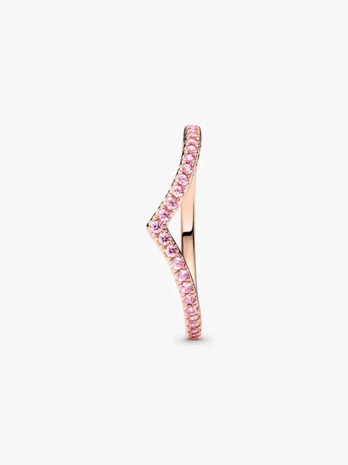 Pandora Timeless Wish Sparkling Pink Ring, 14 Karat Roségold-Beschichtung Pandora Timeless Wish Sparkling Pink Ring, 14 Karat Roségold-Beschichtung