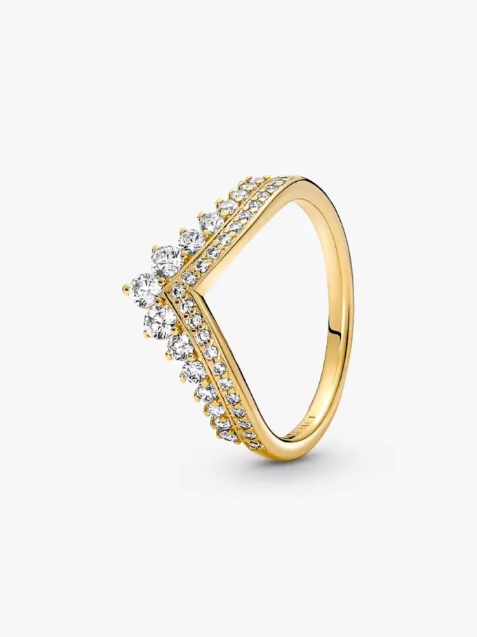 Pandora Timeless Wish Tiara-Ring, 14-karätig vergoldet Pandora Timeless Wish Tiara-Ring, 14-karätig vergoldet