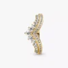 Pandora Timeless Wish Tiara-Ring, 14-karätig vergoldet Pandora Timeless Wish Tiara-Ring, 14-karätig vergoldet