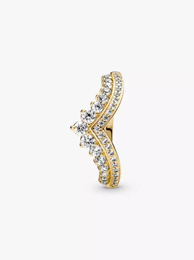 Pandora Timeless Wish Tiara-Ring, 14-karätig vergoldet Pandora Timeless Wish Tiara-Ring, 14-karätig vergoldet