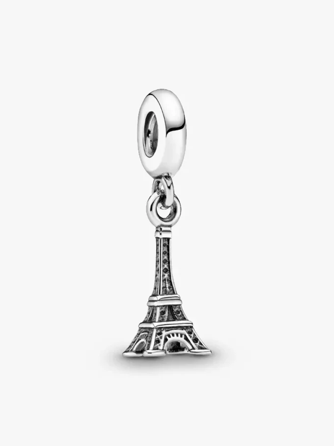 Paris Eiffelturm-Dangle Charm aus Sterlingsilber Paris Eiffelturm-Dangle Charm aus Sterlingsilber