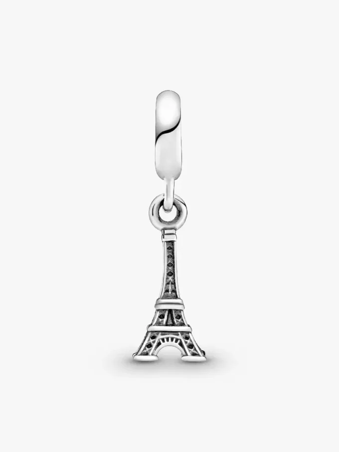 Paris Eiffelturm-Dangle Charm aus Sterlingsilber Paris Eiffelturm-Dangle Charm aus Sterlingsilber