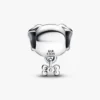 Pet Dog & Bone Charm – Sterlingsilber Pet Dog & Bone Charm – Sterlingsilber