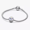 Pickleball-Charm aus Sterlingsilber Pickleball-Charm aus Sterlingsilber