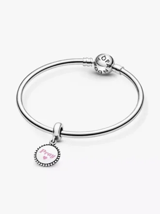 Pray Dangle Charm aus Sterlingsilber