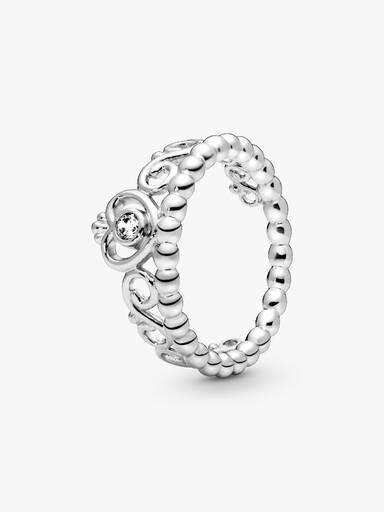Prinzessinnen-Tiara-Kronenring – Sterlingsilber Prinzessinnen-Tiara-Kronenring – Sterlingsilber