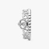 Prinzessinnen-Tiara-Kronenring – Sterlingsilber Prinzessinnen-Tiara-Kronenring – Sterlingsilber