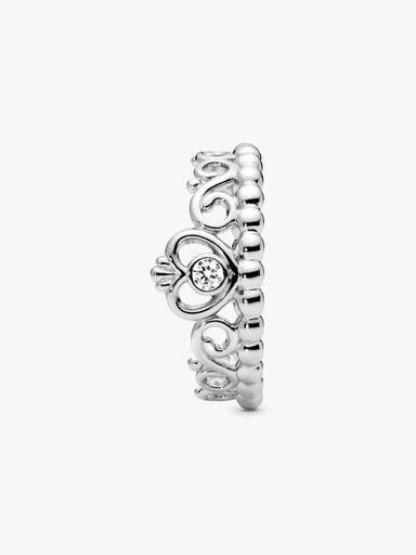 Prinzessinnen-Tiara-Kronenring – Sterlingsilber Prinzessinnen-Tiara-Kronenring – Sterlingsilber