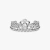 Prinzessinnen-Tiara-Kronenring – Sterlingsilber Prinzessinnen-Tiara-Kronenring – Sterlingsilber