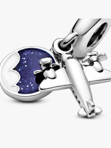 Propellerflugzeug-Dangle Charm – Sterlingsilber Propellerflugzeug-Dangle Charm – Sterlingsilber