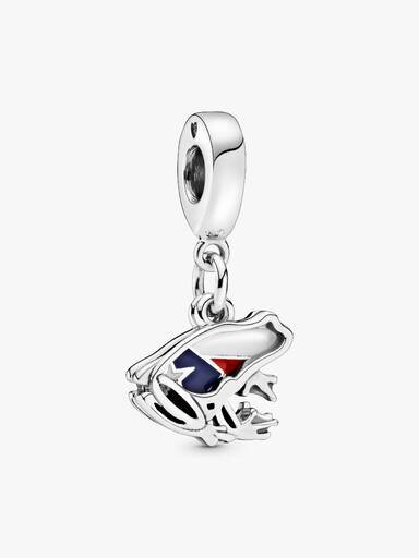 Puerto Rico Frosch-Dangle Charm – Sterlingsilber Puerto Rico Frosch-Dangle Charm – Sterlingsilber