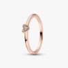 Radiant Heart Ring – 14 Karat Roségold-Beschichtung Radiant Heart Ring – 14 Karat Roségold-Beschichtung