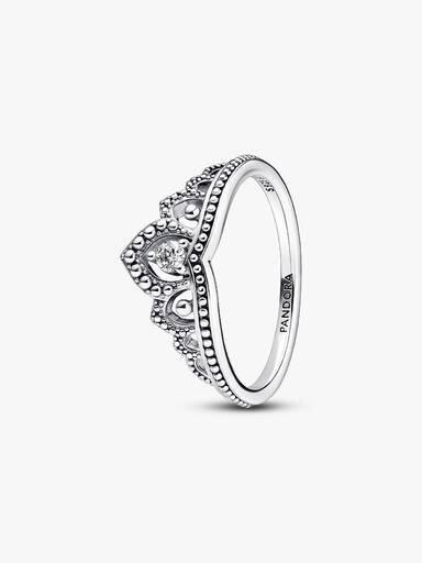 Regal Beaded Tiara Ring – Sterlingsilber Regal Beaded Tiara Ring – Sterlingsilber