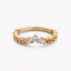 Regal Swirl Tiara-Ring, 14 Karat vergoldet Regal Swirl Tiara-Ring, 14 Karat vergoldet