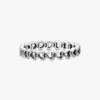 Ring mit Herzband aus Sterlingsilber