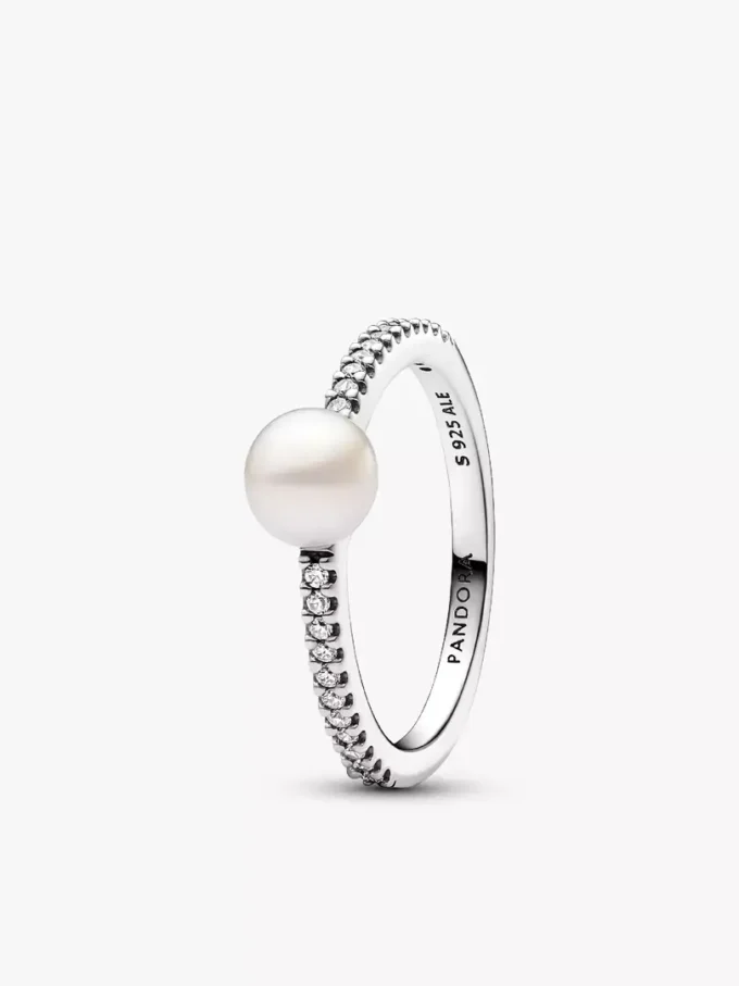 Ring-Set mit behandelten Süßwasser-Zuchtperlen, 2er-Set Ring-Set mit behandelten Süßwasser-Zuchtperlen, 2er-Set