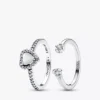Ring-Set „Open Hearts“ (2er-Set) Ring-Set „Open Hearts“ (2er-Set)