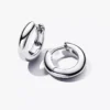 Runde Ohrringe aus Sterlingsilber Runde Ohrringe aus Sterlingsilber