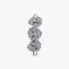 SCHLUSSSALE – Dreifacher Stiefmütterchen-Blumenring – Sterlingsilber SCHLUSSSALE – Dreifacher Stiefmütterchen-Blumenring – Sterlingsilber