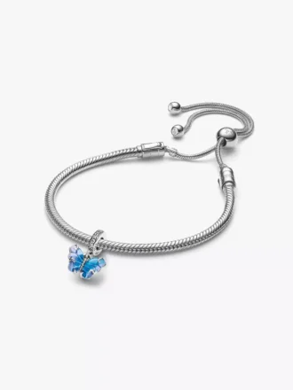 Schmetterlingsflügel-Armbänder-Geschenkset aus Sterlingsilber