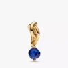 September-Dangle Charm-Set mit Gravur, 3er-Set