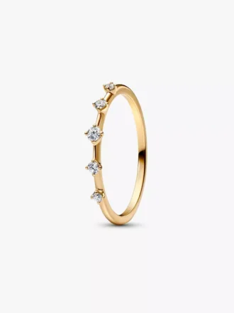 set aus ohrringen und ring mit laborgrown diamanten 2er set 3 330x440 - Pandora Era Lab-Grown Diamonds Station Ring 0,11 ct TW, 14 Karat Gold