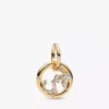 Skorpion-Sternzeichen-Dangle Charm, 14 Karat vergoldet Skorpion-Sternzeichen-Dangle Charm, 14 Karat vergoldet