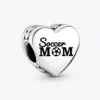 Soccer Mom Herz-Charm aus Sterlingsilber Soccer Mom Herz-Charm aus Sterlingsilber