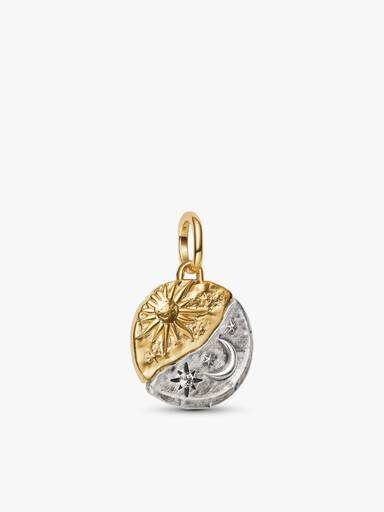 Sonnen- und Mond-Charms-Ohrringe – 2er-Set Sonnen- und Mond-Charms-Ohrringe – 2er-Set