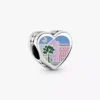 South Carolina Herz-Charm aus Sterlingsilber South Carolina Herz-Charm aus Sterlingsilber