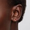 Sparkling Elevated Heart Ohrringe – 14 Karat vergoldet Sparkling Elevated Heart Ohrringe – 14 Karat vergoldet