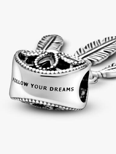 Spiritual Dreamcatcher Charm – Sterlingsilber Spiritual Dreamcatcher Charm – Sterlingsilber