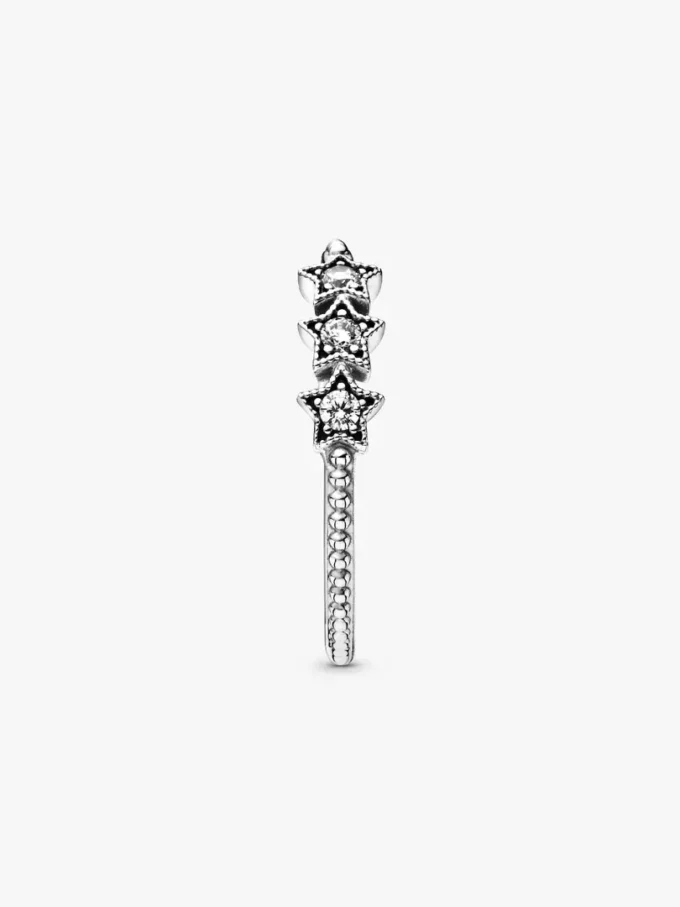 Sterling-Silber-Ring „Celestial Stars“