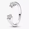 Sterling-Silber-Ring mit Sternschnuppen-Motiv Sterling-Silber-Ring mit Sternschnuppen-Motiv