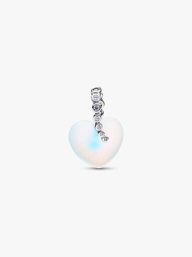 Sternschnuppe & Dangle Charm – Sterlingsilber Sternschnuppe & Dangle Charm – Sterlingsilber