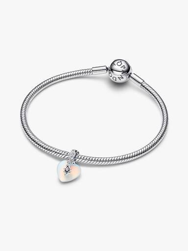 Sternschnuppe & Dangle Charm – Sterlingsilber Sternschnuppe & Dangle Charm – Sterlingsilber