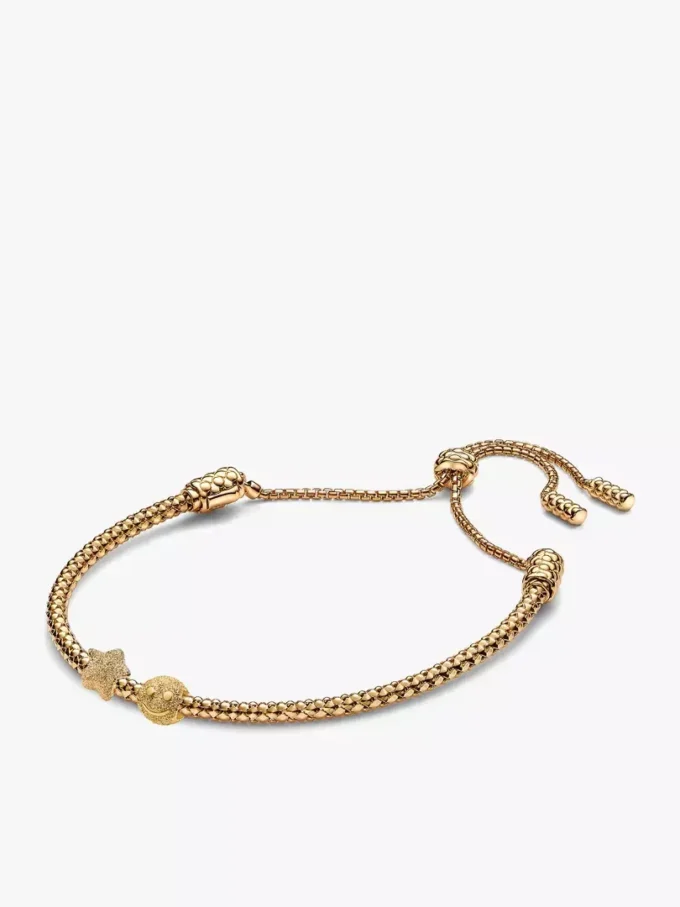 Strahlendes Charm-Duo-Armband-Set, 3er-Set Strahlendes Charm-Duo-Armband-Set, 3er-Set