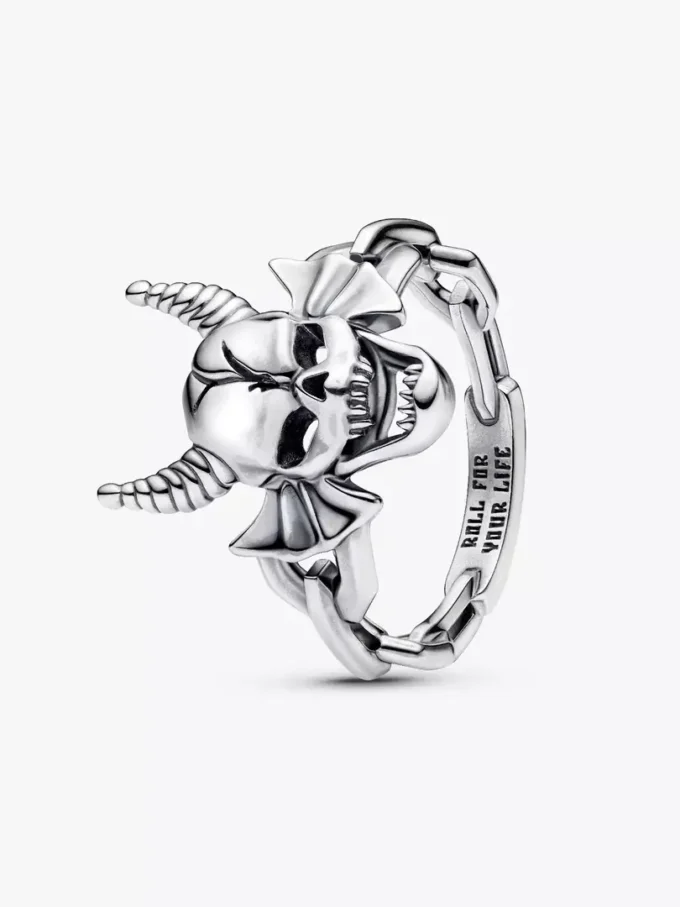 Stranger Things Hellfire Club Ring aus Sterlingsilber