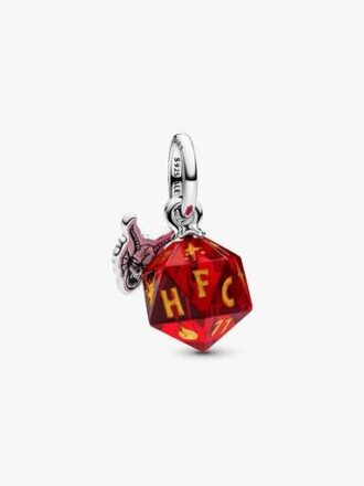 Stranger Things Hellfire Club Würfel-Dangle Charm – Sterlingsilber Stranger Things Hellfire Club Würfel-Dangle Charm – Sterlingsilber