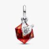 Stranger Things Hellfire Club Würfel-Dangle Charm – Sterlingsilber Stranger Things Hellfire Club Würfel-Dangle Charm – Sterlingsilber